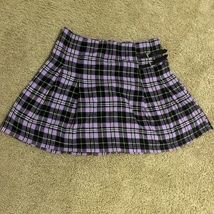 Shein Curve pleated skirt
